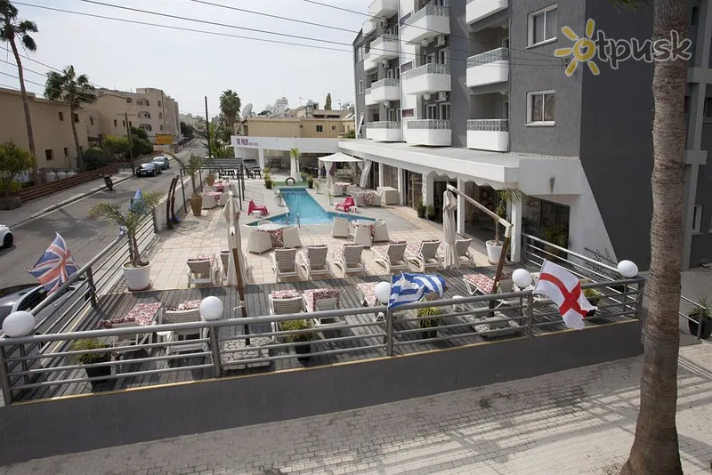 Фото отеля The Palms Hotel Apartments 3* Limasolis Kipras išorė ir baseinai
