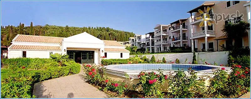 Фото отеля Rebecca's Village Apartments 2* Korfu Graikija išorė ir baseinai