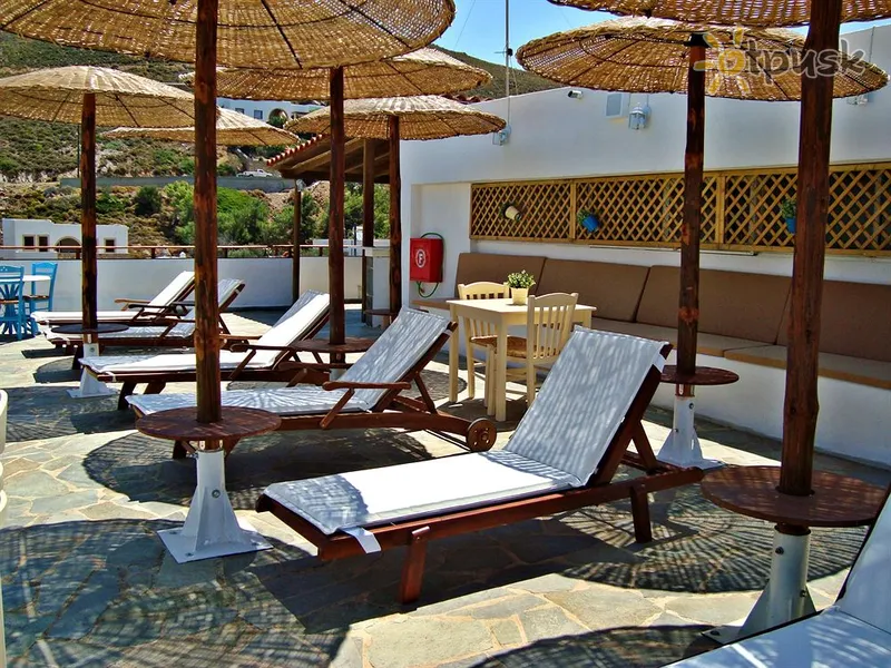 Фото отеля Grikos Hotel 2* о. Патмос Греция экстерьер и бассейны