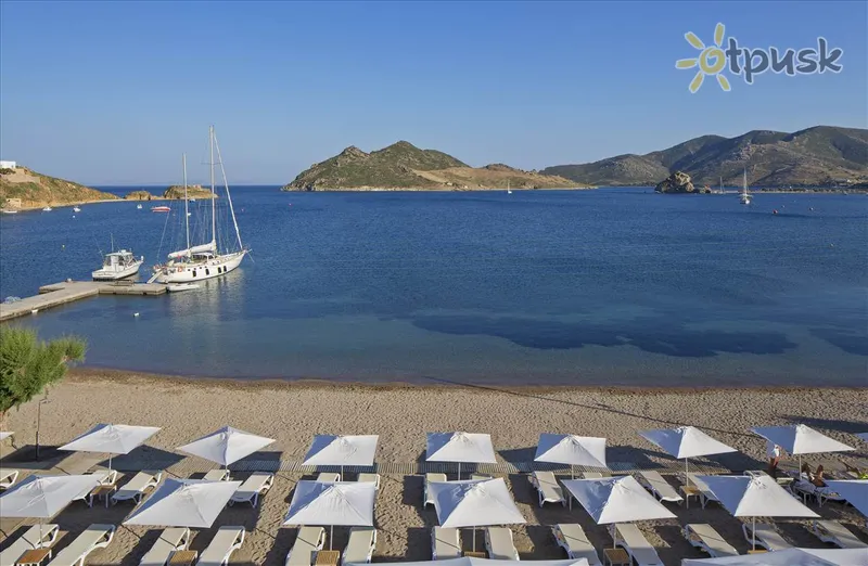Фото отеля Patmos Aktis Suites & Spa Hotel 5* о. Патмос Греция пляж
