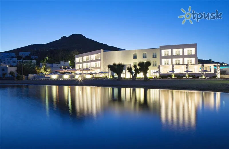 Фото отеля Patmos Aktis Suites & Spa Hotel 5* Patmosas Graikija išorė ir baseinai