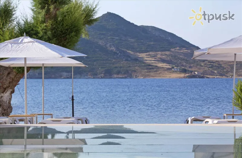 Фото отеля Patmos Aktis Suites & Spa Hotel 5* о. Патмос Греция экстерьер и бассейны