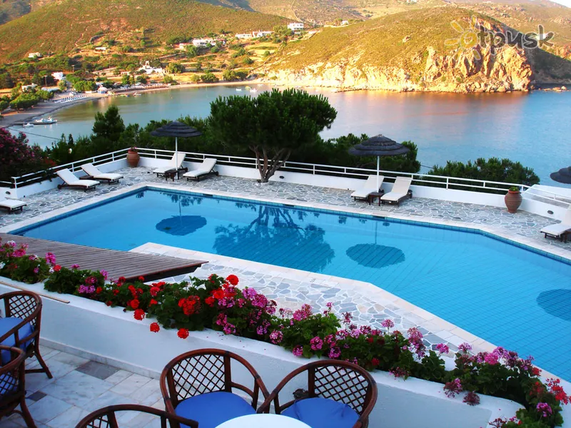 Фото отеля Patmos Paradise Hotel 3* Patmosas Graikija išorė ir baseinai