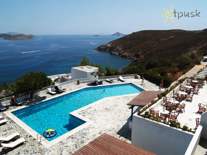Фото отеля Patmos Paradise Hotel 3* о. Патмос Греция экстерьер и бассейны
