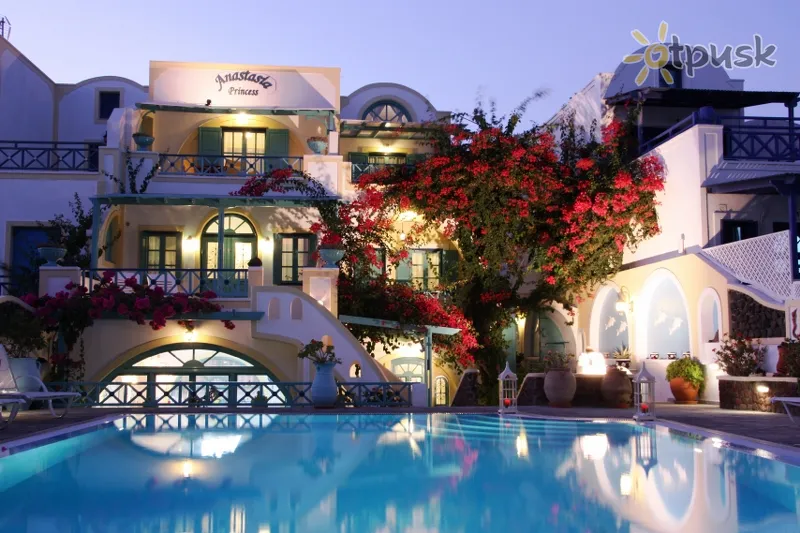 Фото отеля Anastasia Princess 3* о. Санторини Греция экстерьер и бассейны