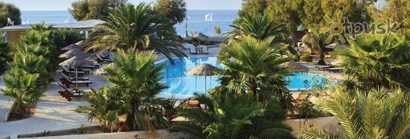 Фото отеля Atlantis Beach Villa 3* о. Санторини Греция экстерьер и бассейны