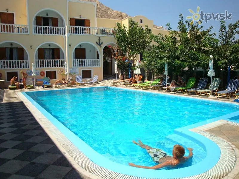 Фото отеля Blue Sea Hotel 2* Santorini Graikija išorė ir baseinai