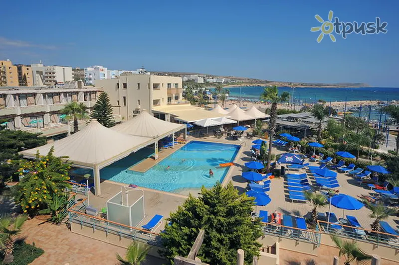 Фото отеля Limanaki Beach Hotel 3* Айя Напа Кипр экстерьер и бассейны