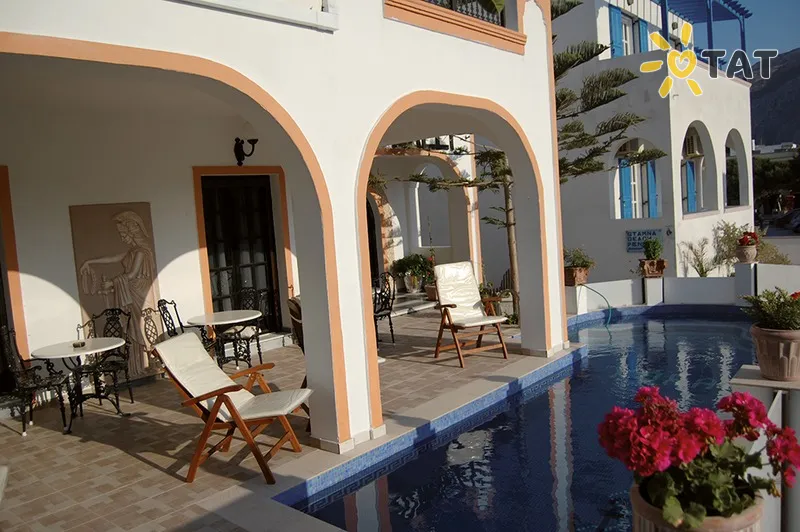 Фото отеля Koralli Hotel 3* о. Санторіні Греція екстер'єр та басейни