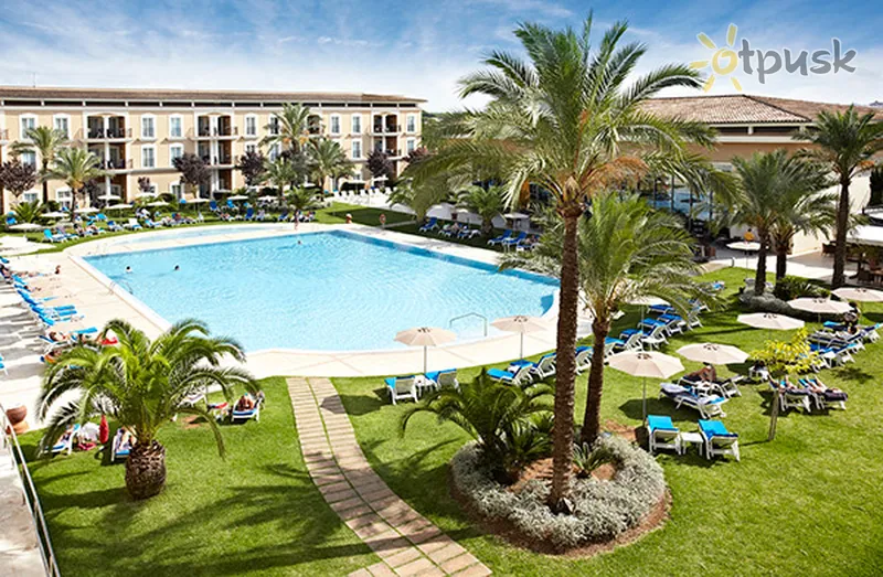 Фото отеля Grupotel Playa de Palma Suites & Spa 4* Maljorka Ispanija išorė ir baseinai