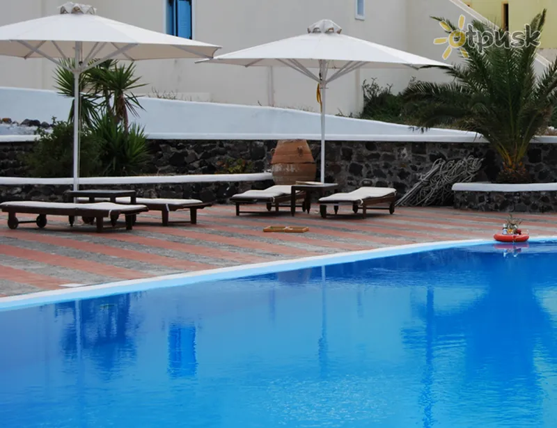 Фото отеля Laokasti Villas & Restaurant 3* о. Санторини Греция экстерьер и бассейны
