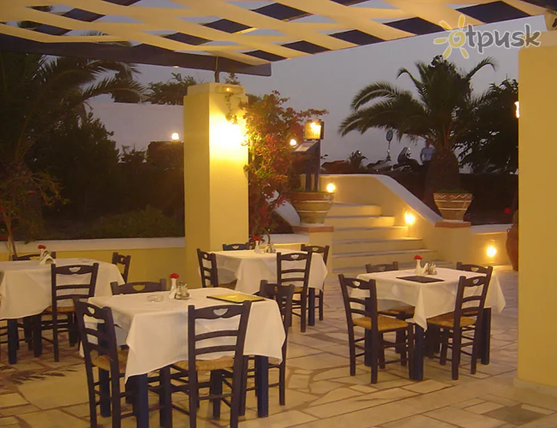 Фото отеля Laokasti Villas & Restaurant 3* par. Santorini Grieķija bāri un restorāni