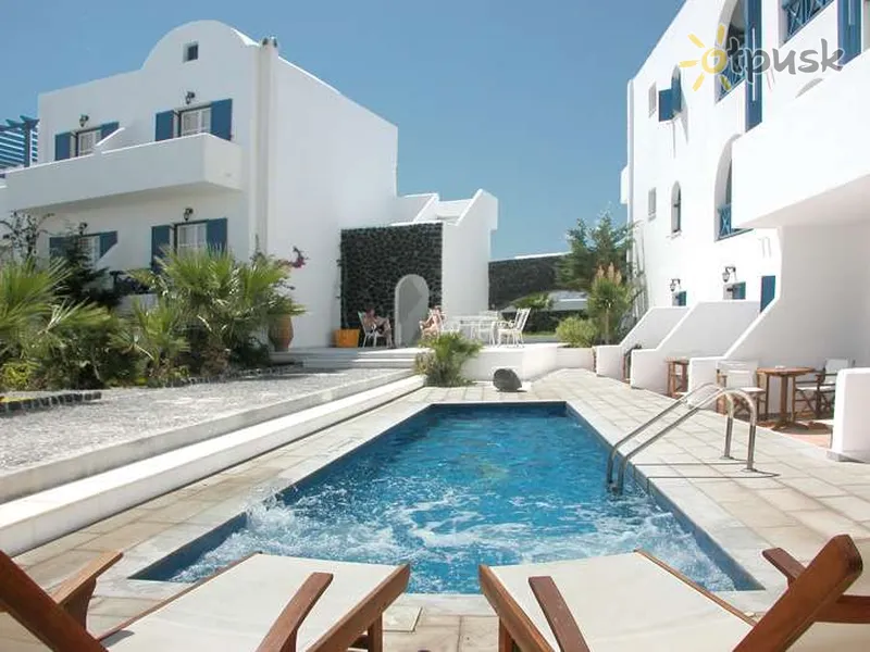 Фото отеля Mediterranean Royal Hotel 5* о. Санторини Греция экстерьер и бассейны