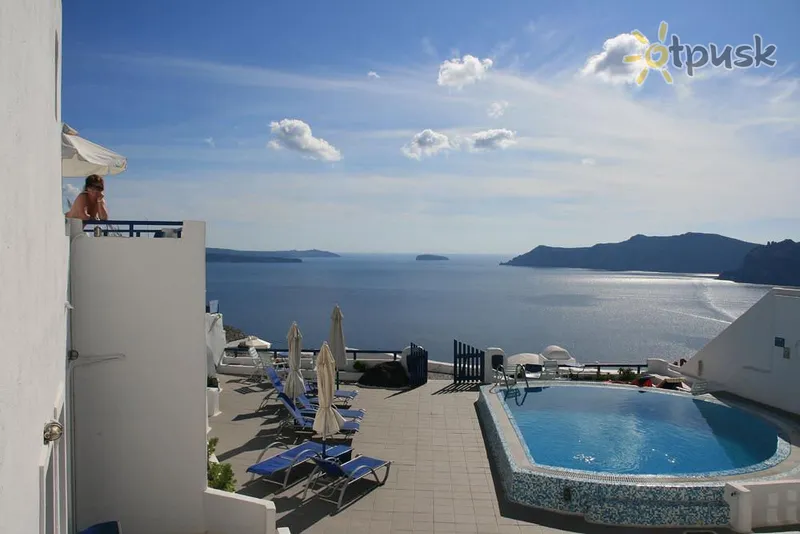 Фото отеля Olympic Villas 2* о. Санторини Греция экстерьер и бассейны