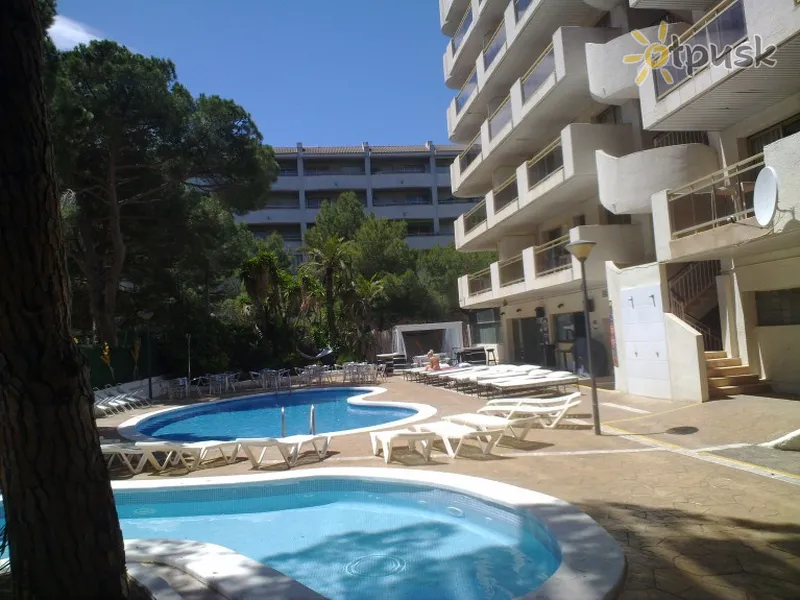 Фото отеля Mediterranean Suites Apartamentos 3* Коста Дорада Испания экстерьер и бассейны