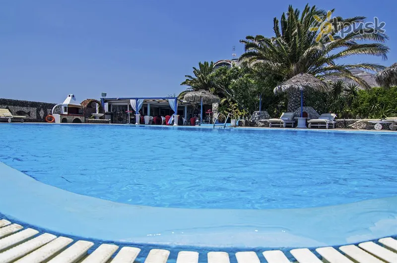 Фото отеля Villa Olympia 2* о. Санторини Греция экстерьер и бассейны