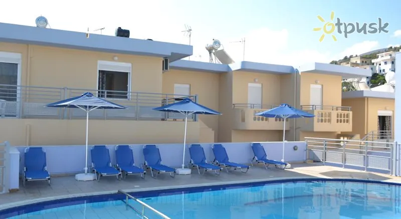 Фото отеля 4S Beach Apartments 3* о. Крит – Ираклион Греция экстерьер и бассейны