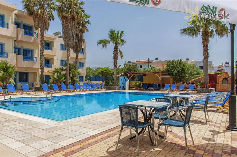 Фото отеля Nana Angela Apartments 2* о. Крит – Ираклион Греция экстерьер и бассейны