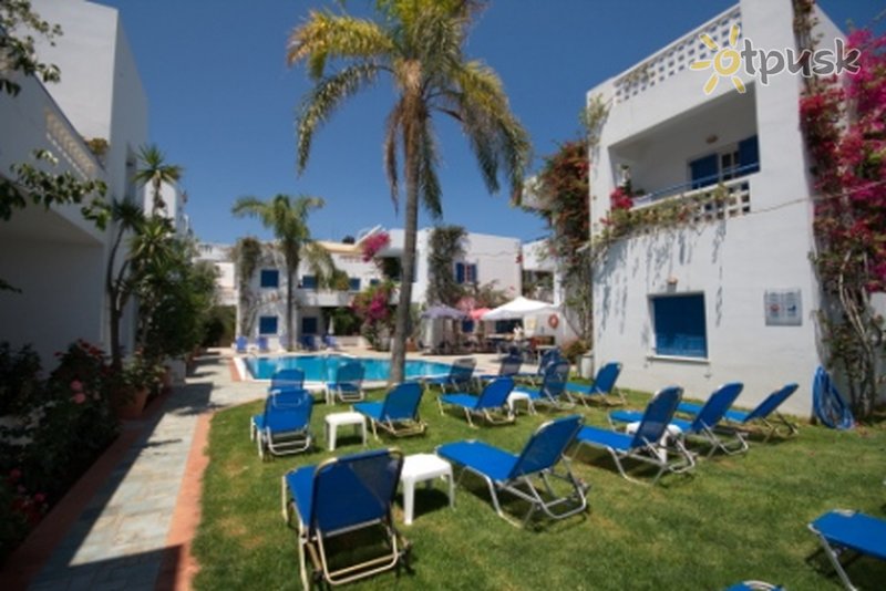 Фото отеля Galini Apartments 3* о. Крит – Ираклион Греция экстерьер и бассейны
