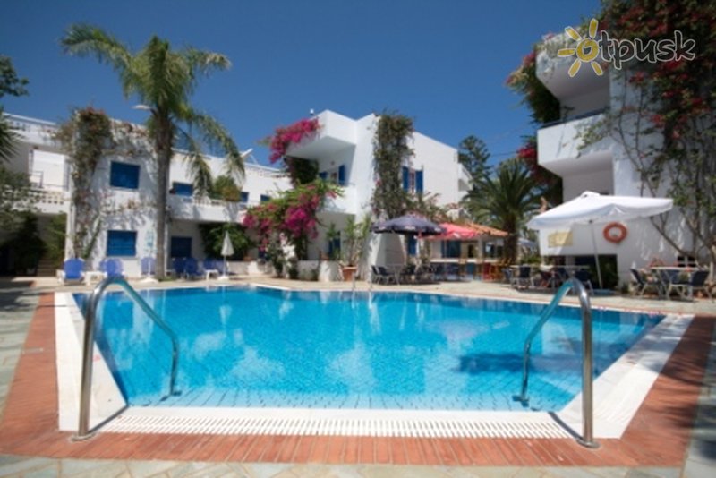 Фото отеля Galini Apartments 3* о. Крит – Ираклион Греция экстерьер и бассейны