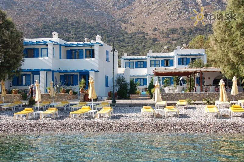 Фото отеля Livadia Beach Apartments 2* о. Тилос Греция пляж