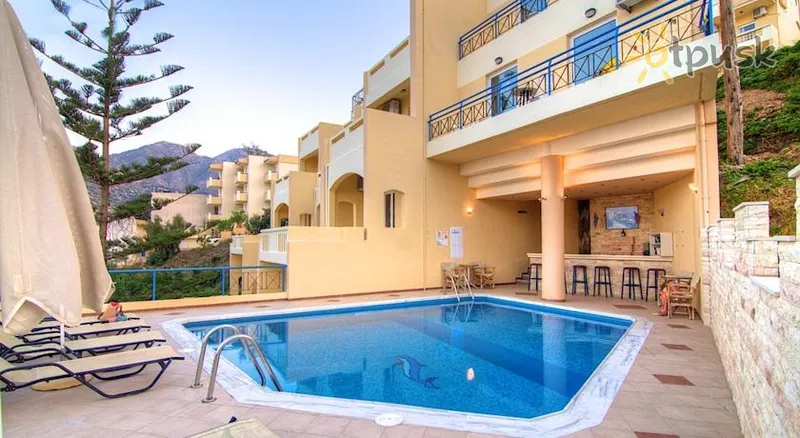 Фото отеля Athina Apartments 3* о. Крит – Ретимно Греція екстер'єр та басейни