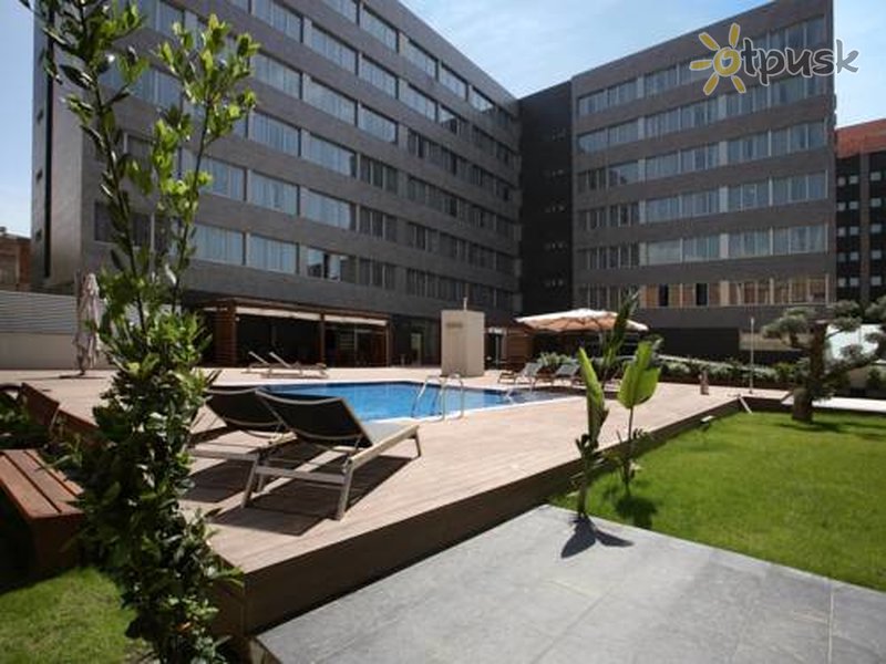 Фото отеля Villa Olimpica Suites Hotel 4* Барселона Испания экстерьер и бассейны
