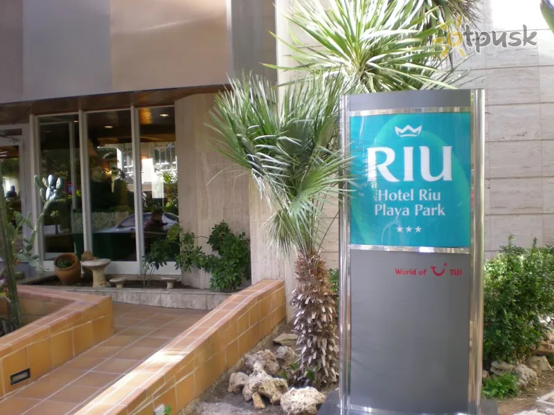 Фото отеля Riu Playa Park Hotel 3* Maljorka Ispanija išorė ir baseinai