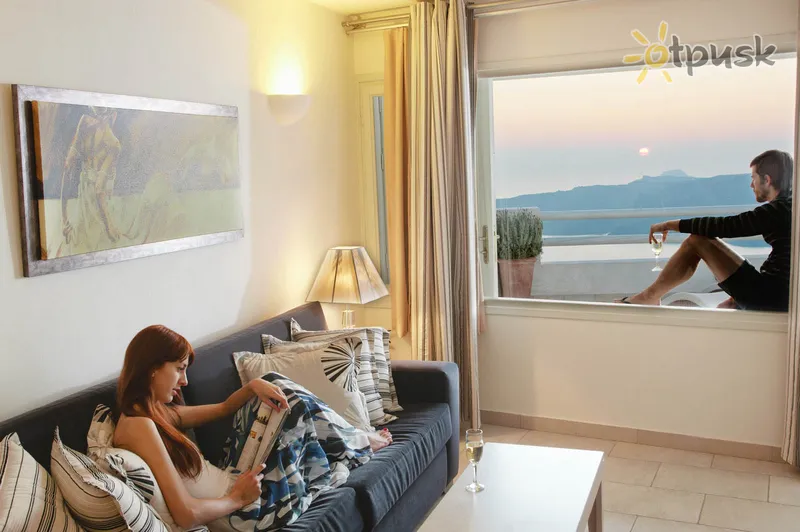Фото отеля Adamant Suites 4* par. Santorini Grieķija istabas