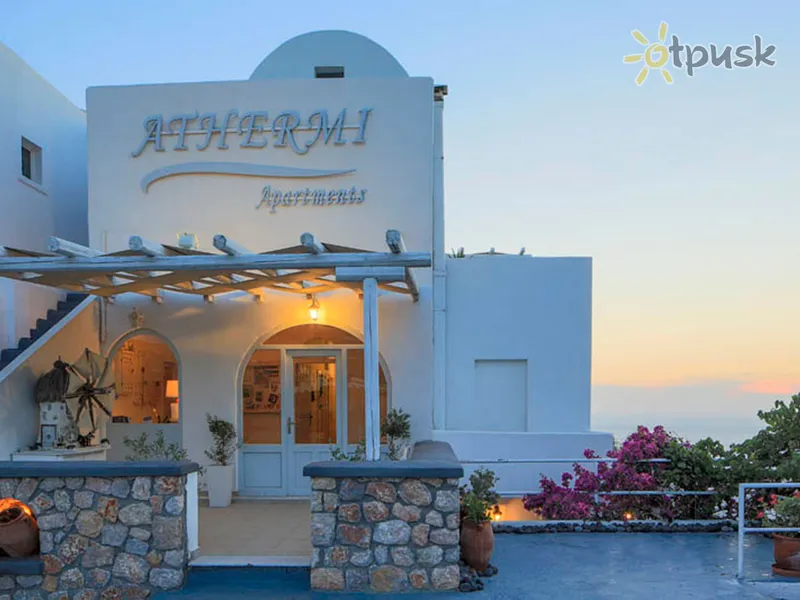 Фото отеля Athermi Suites 3* о. Санторіні Греція екстер'єр та басейни