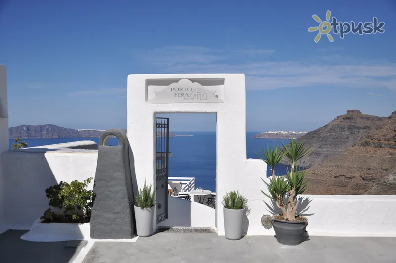 Фото отеля Porto Fira Suites 4* par. Santorini Grieķija ārpuse un baseini