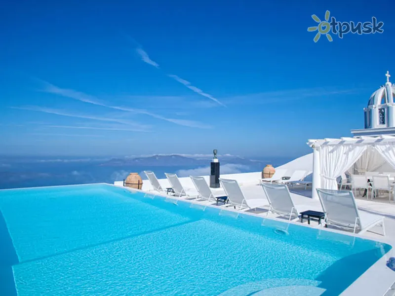 Фото отеля The Tsitouras Collection Hotel 5* о. Санторини Греция экстерьер и бассейны