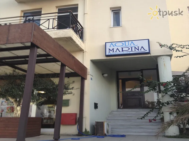 Фото отеля Aqua Marina Apartments 1* о. Крит – Ретимно Греция экстерьер и бассейны