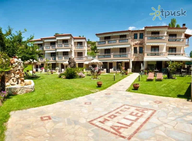 Фото отеля Allea Hotel & Apartments 2* Halkidiki — Sitonija Grieķija ārpuse un baseini