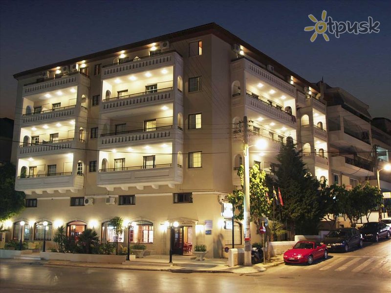 Фото отеля Elina Hotel Apartments 3* о. Крит – Ретимно Греция экстерьер и бассейны