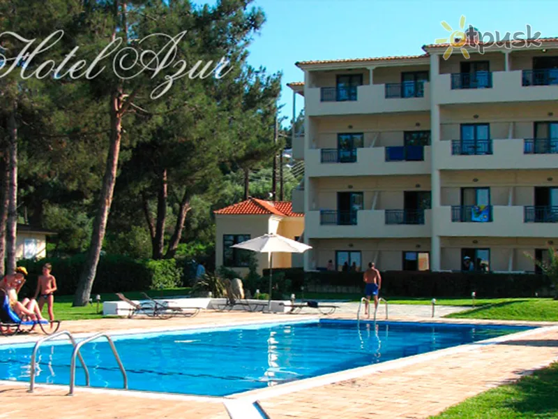 Фото отеля Azur Hotel 3* Халкидики – Кассандра Греция экстерьер и бассейны