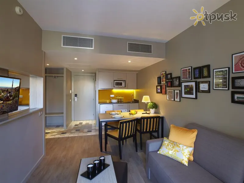 Фото отеля Citadines Prestige Ramblas Barcelona Hotel 3* Барселона Испания номера