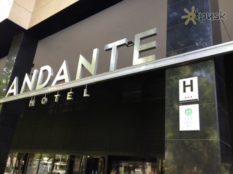 Фото отеля Andante Hotel 3* Barselona Spānija ārpuse un baseini