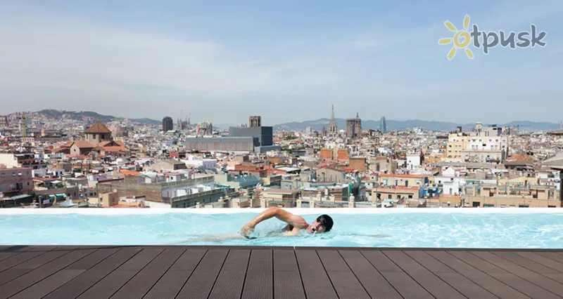 Фото отеля Andante Hotel 3* Barselona Ispanija išorė ir baseinai