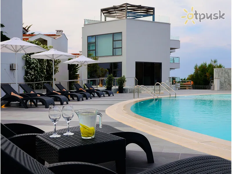 Фото отеля Ostria Sea Side Hotel 4* Халкідікі – Кассандра Греція екстер'єр та басейни