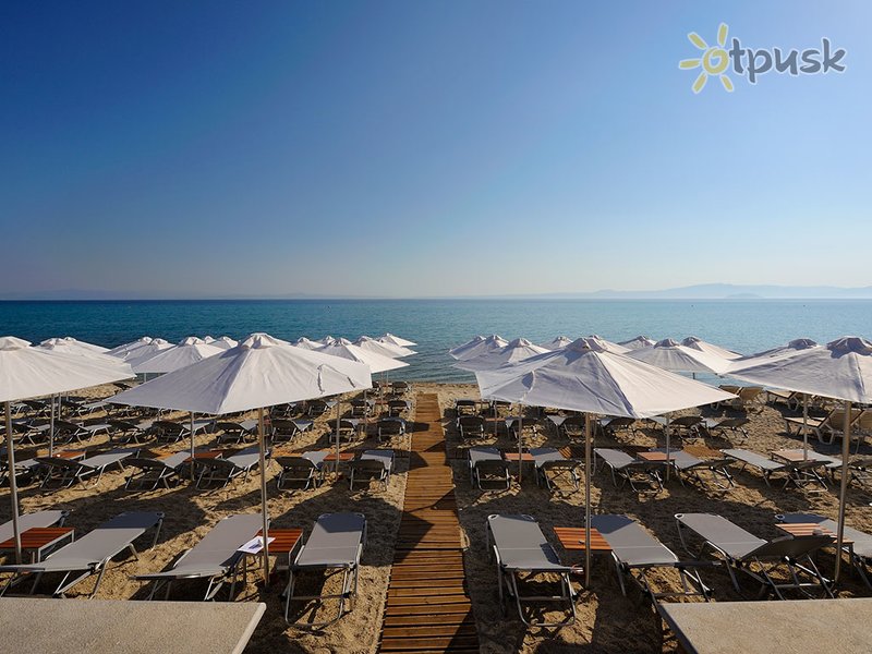 Фото отеля Ostria Sea Side Hotel 4* Халкидики – Кассандра Греция пляж