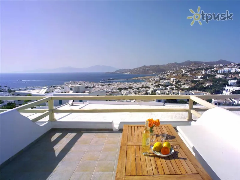 Фото отеля Pelican Town Art Hotel 2* par. Mykonos Grieķija istabas