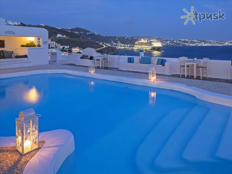 Фото отеля Mykonos Princess Hotel 4* о. Міконос Греція екстер'єр та басейни