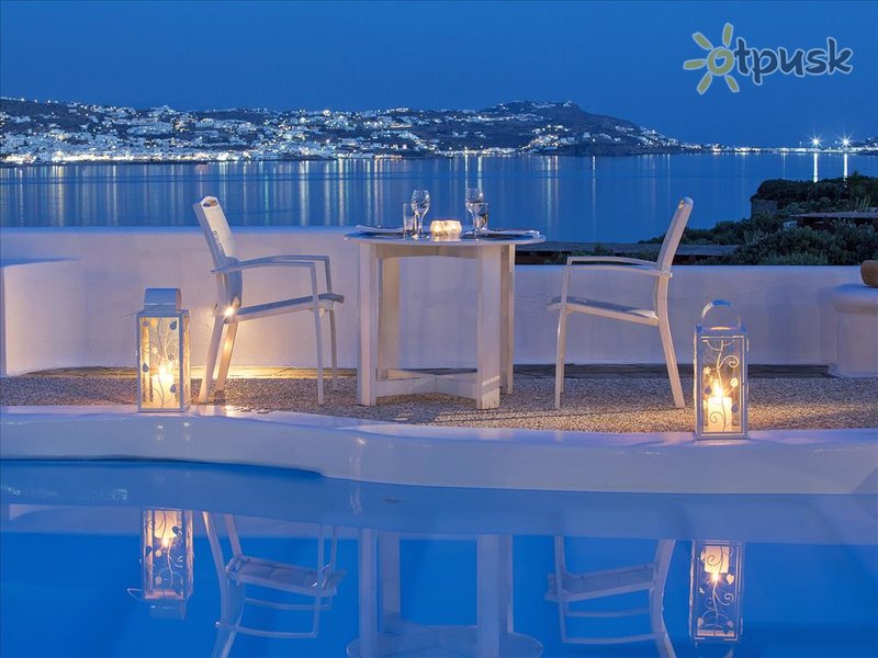 Фото отеля Mykonos Princess Hotel 4* о. Миконос Греция экстерьер и бассейны