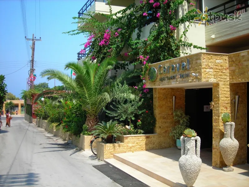 Фото отеля Caravel Apartment Hotel 3* о. Родос Греция экстерьер и бассейны