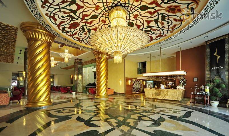 Фото отеля Adenya Hotel & Resort 5* Alanija Turkija fojė ir interjeras