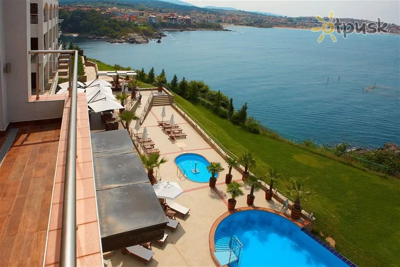 Фото отеля Ofir Apartment Hotel 4* Sozopolis Bulgarija išorė ir baseinai