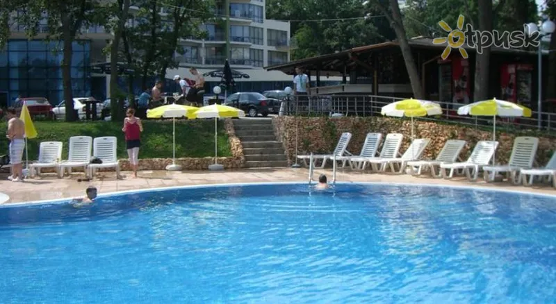 Фото отеля Aquamarine Odessos Aparthotel 4* Zelta smiltis Bulgārija ārpuse un baseini