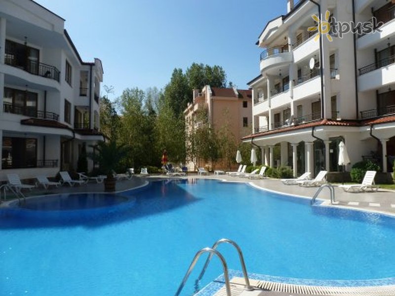 Фото отеля Chateau Vallon Apartments 3* Солнечный берег Болгария экстерьер и бассейны