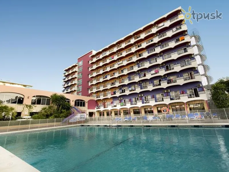Фото отеля Monarque Fuengirola Park Hotel 4* Коста Дель Соль Испания экстерьер и бассейны